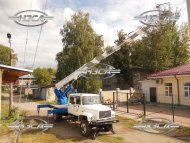 купить Автовышки на базе ГАЗ-33086 со сдвоенной кабиной и высотой подъема 22 метра
