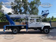 купить Автовышки на базе ГАЗ-33086 со сдвоенной кабиной и высотой подъема 22 метра