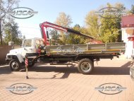 купить ГАЗ 33086 Земляк с краном-манипулятором КМУ цена производство