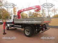 купить ГАЗ 3309 Газон с краном-манипулятором КМУ цена производство