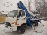 купить Автовышка / АГП Hyundai 78 18 метров цена производства