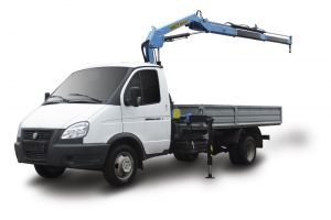 Бортовая Газель Газ 3302 с КМУ ИНМАН ИН 20
