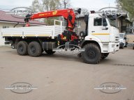Бортовой КАМАЗ-43118 с Краном-манипулятором (КМУ)