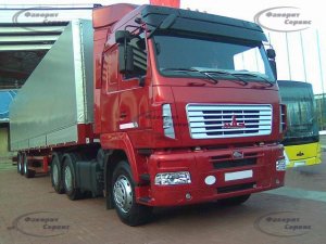 Седельный тягач МАЗ 6422А5-320 автопоезд